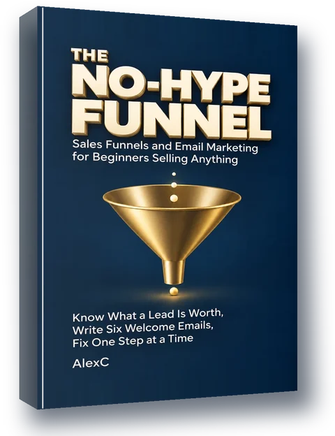 Cover of The No-Hype Funnel by AlexC